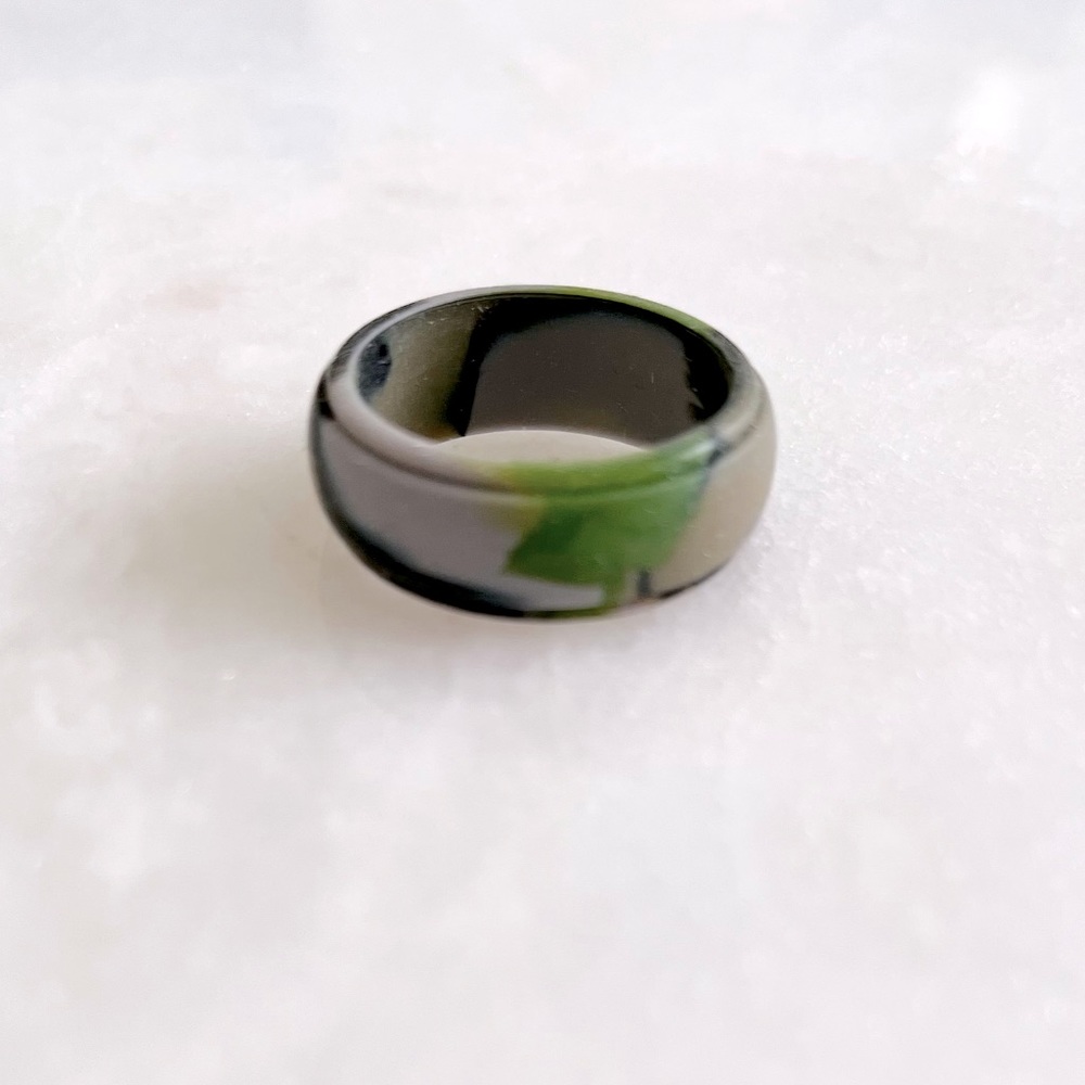 Camo - Mens Silicone Ring
